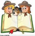 opened-book-with-two-scouts-and-dog-pixmac-wektor-83237383.jpg